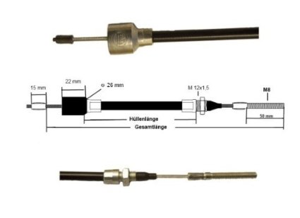 Replacement Brake Cable