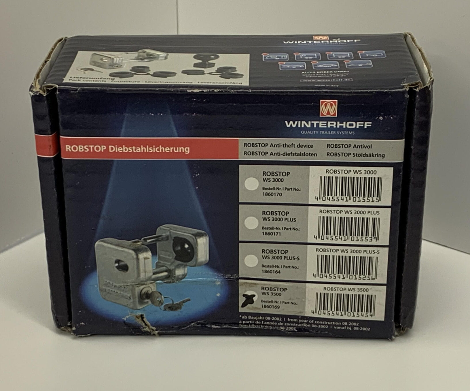 ROBSTOP Hitch Lock (iSC 3500kg & WS3500)