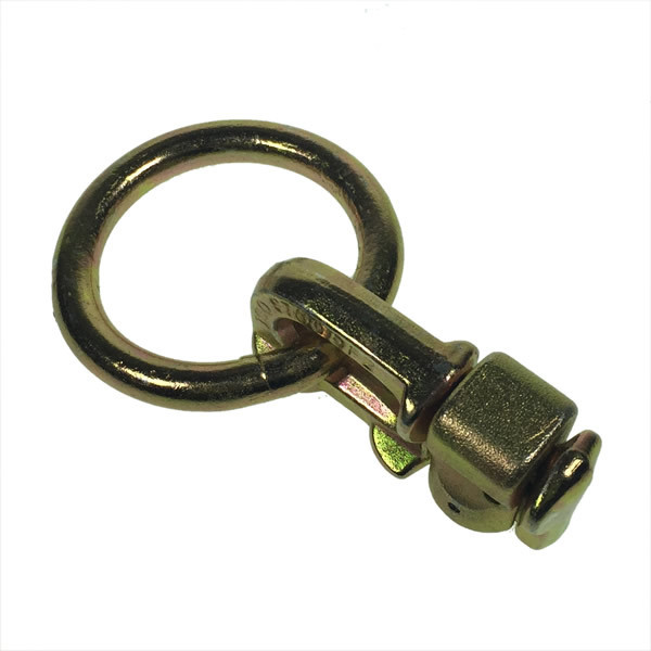 2 x captive track tie rings