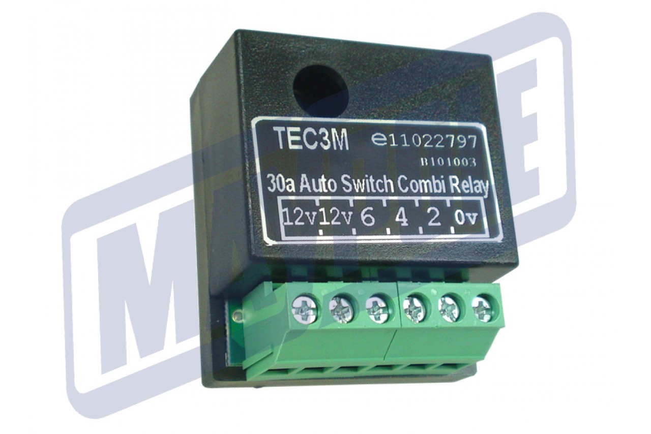 30 AMP SELF SWITCHING DUAL CHARGE RELAY