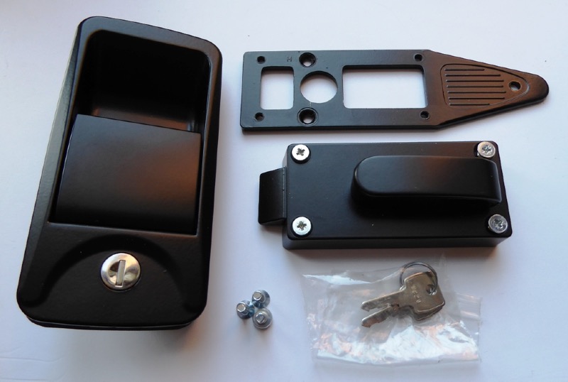 Jockey door lock black