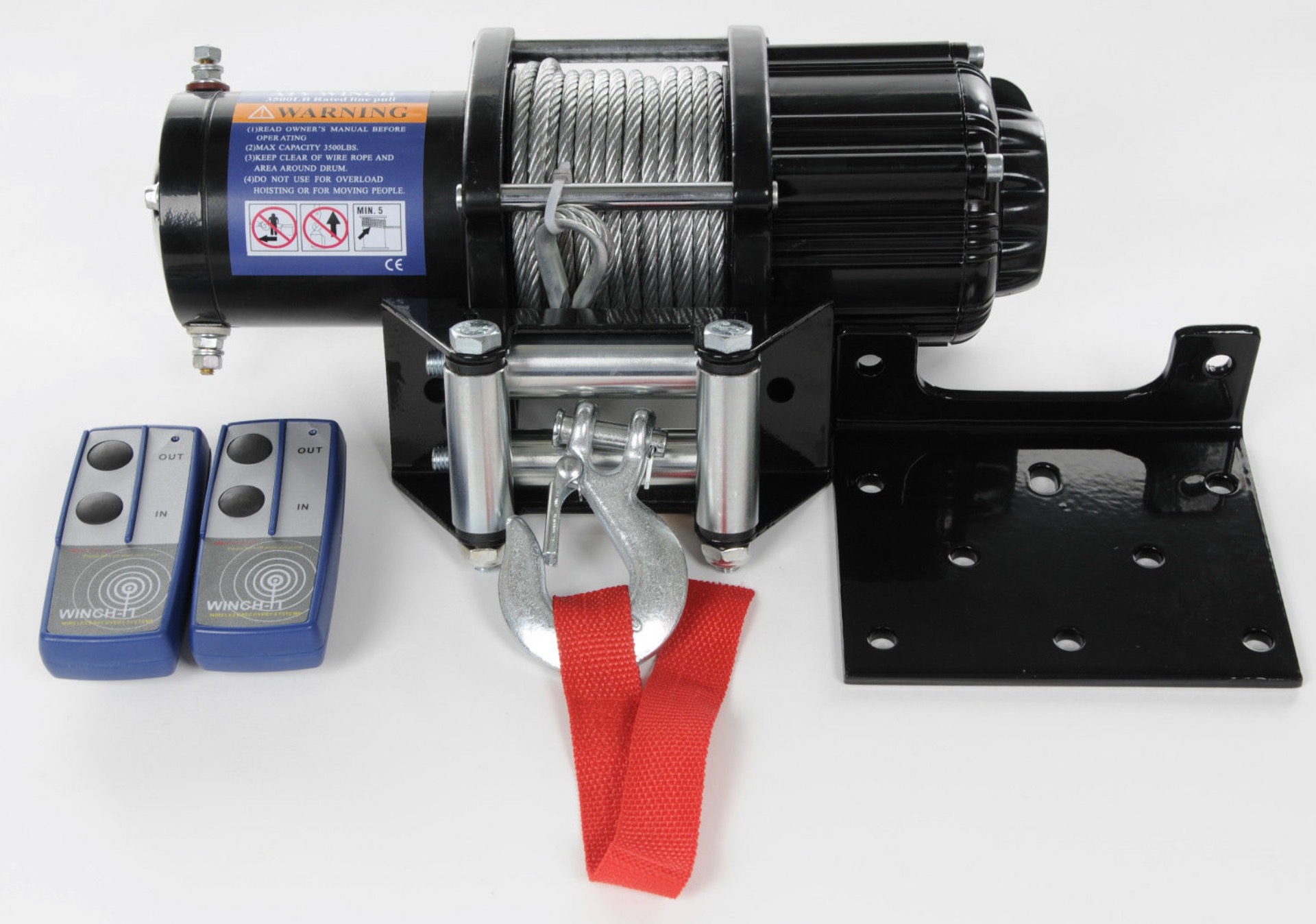 5000lb (2200kg) wireless winch