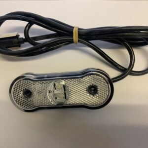 Marker light with a black cable