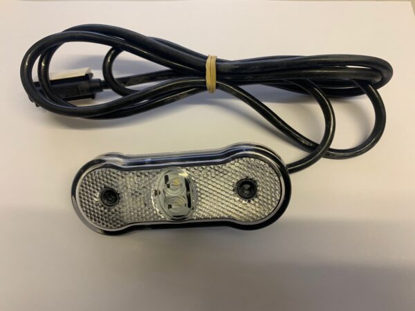 Marker light with a black cable