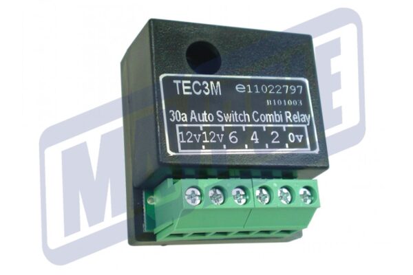 Small 30a black switch relay