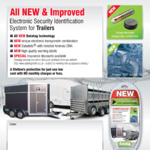 Brochure of a trailer security tracker